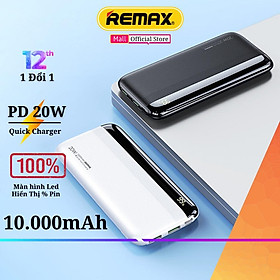 Mua Pin sạc dự phòng 10000mAh 22.5W Remax RPP-293 3 Output USB - Type C & 2 Input Micro/Type-C Chính Hãng Remax - Hàng Chính Hãng
