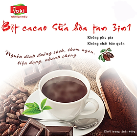 Bột cacao sữa hòa tan 3in1 Yoki 500g-1kg