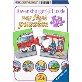 Xếp Hình Puzzle 3D Chủ Đề Cứu Hoả 9 Bộ 2 Mảnh - Ravensburger RV073320