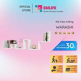 Mua Kệ gỗ trang trí đa năng SMLIFE Warashi