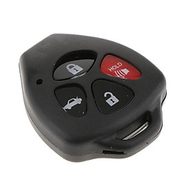 4Button Car Remote Key Shell Case Fob Cover For Toyota Camry Highlander Vios