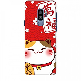 Ốp lưng dành cho điện thoại  SAMSUNG GALAXY S9 PLUS Mèo Thần Tài Mẫu 2