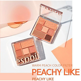 Bảng Phấn Mắt 7 Màu Espoir Real Eye Palette Peachy Like 7.1gr