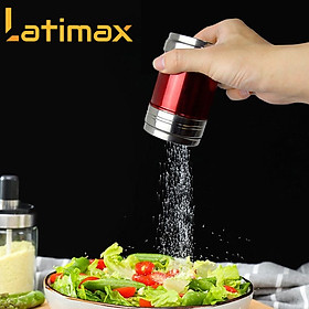 Mua Hũ đựng gia vị - Lọ đựng tăm  hạt tiêu  muối bằng Thép Không Gỉ cao cấp