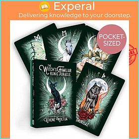 Sách - The Witch's Familiar Runic Oracle - A 24-Card Deck and Guidebook by Athene Noctua (UK edition, paperback)
