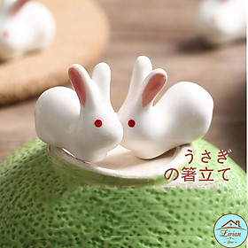Gác đũa bàn ăn phong cách Nhật Bản - thỏ con cực xinh