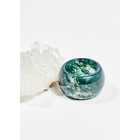 Nhẫn nam đá băng ngọc thủy tảo ni23 mệnh hỏa , thổ - Ngọc Quý Gemstones