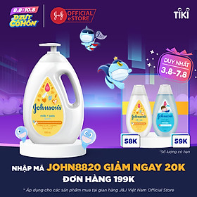 Sữa tắm Johnson's Baby chứa sữa và yến mạch (1000ml)