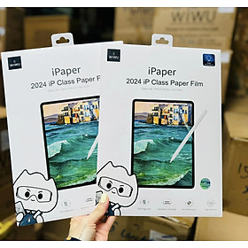 Hình ảnh [iPad Pro M4] Miếng dán màn hình Paperlike cho iPad Pro M4 -11 inch 2024. iPad Pro M4 - 13 inch 2024 hiệu WIWU Chống bám vân tay, Cảm giác viết vẽ như trên giấy cao cấp - Hàng chính hãng.