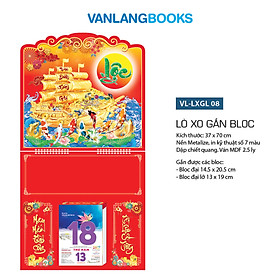 Lịch Gắn Bloc 2027 Văn Lang - Thuận Buồm Xuôi Gió (LXGL08-13C) Lịch Bloc Treo Tường