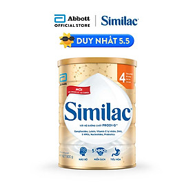 Sữa Bột Similac Einstein 4 cho trẻ từ 2 - 6 tuổi (900g)