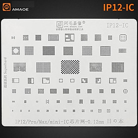 Mua Vỉ làm chân IC cho iPhone 12/Pro/Max/mini IP12 hãng AMAOE