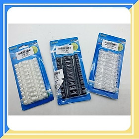 Mua Nẹp Dây Điện Keo 3M Vỉ 20c Kẹp Dây Cáp Điện Đi Dây Điện Dán Tường Chống Rối 88068 SUN HOME PLUS