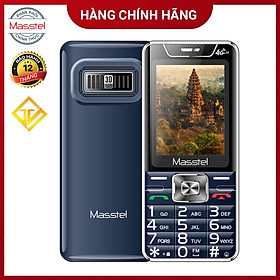 Điện thoại Masstel IZI 55 4G , Pin 1800mah - Hàng chính hãng - Xanh đen