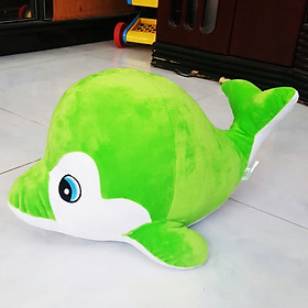 Gấu Bông Cá Voi (40 Cm) Gb116 (Tặng 1 Móc Khóa Dây Da Pu Đính Đá Lấp Lánh)