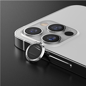 Bộ 3 mắt dán bảo vệ camera dành cho iPhone 13 Pro, 13 Pro Max cao cấp( hàng chính hãng)