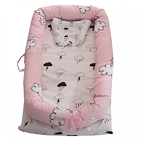 Bộ Gối Nệm Cotton Cho Bé Sơ Sinh