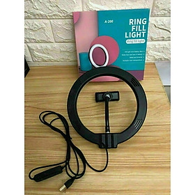 Đèn Led tròn LiveStream 20 CM - Trang điểm - Chụp ảnh - Xăm nghệ thuật - Siêu sáng - Có nút chỉnh 3 chế độ sáng