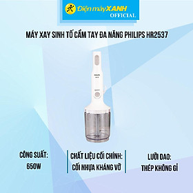 Mua Máy xay sinh tố cầm tay đa năng Philips HR2537 - Hàng Chính Hãng