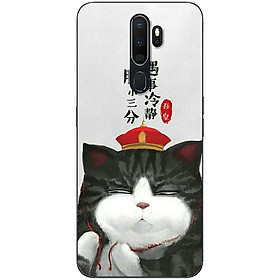 Ốp lưng dành cho Oppo A9 (2020) mẫu Mèo mặt ngu