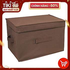 Mua  LOẠI CAO CẤP - HÀNG XỊN  Hộp đựng đồ đa năng hàng Việt Nam phong cách Nhật sang trọng (38x25xH25cm) Amalife