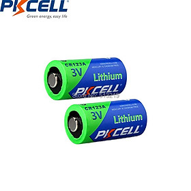 Pkcell – Batterie Lithium 3v Cr123a, 30 Pièces, Li-mno2, Cr123