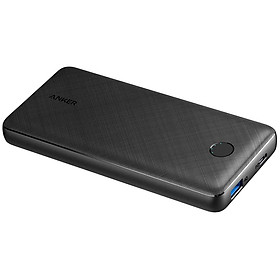 Pin Dự Phòng Anker PowerCore Essential 20.000mAh Hỗ Trợ Sạc Nhanh Power Delivery PD 20W Tích Hợp USB Type-C In/Out - A1287 - Hàng chính hãng