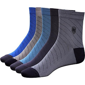 Combo 5 Đôi Vớ Nam Donakein C12M5D5M01 (Free Size)