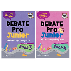 Hình ảnh Combo Debate Pro Junior 3 + 4 - Nhà Tranh Biện Thông Minh