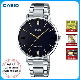 Đồng hồ nữ Casio dây thép LTP-VT01D-1BUDF (34mm)