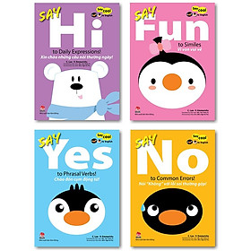 [Download Sách] Combo 4 Quyển: Say Cool To English - Say Yes To Phrasal Verbs!