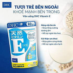 Vitamin E DHC Nhật làm chậm quá trình lão hoá, trẻ hóa da, tăng ẩm da, cải thiện sức khỏe khớp và giảm cảm lạnh - OZ Slim Store