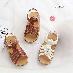 Giày sandal cho bé gái phong cách Hàn Quốc cho bé từ 1 - 6 tuổi PD357
