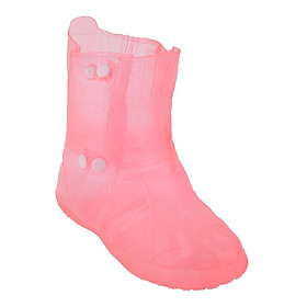 Waterproof Rain  Shoes Covers Reusable Anti-Slip Foldable Thicken Sole Overshoes Galoshes