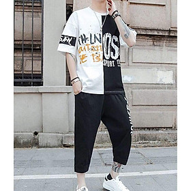 Bộ Thun Nam Hè Thể Thao Bộ Nam Bộ Fas ion Bộ Nam Hè Chất Thun Cotton 3 Màu Cao Cấp