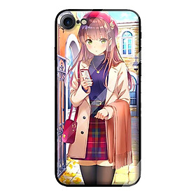 Ốp kính cường lực cho iPhone 7 GIRL 125 - Hàng chính hãng