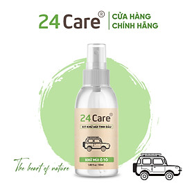 Xịt khử mùi Ô tô Tinh dầu 24care