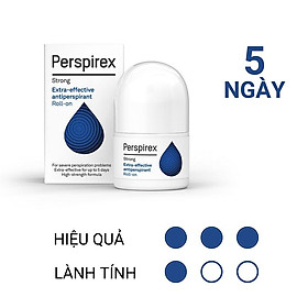 Lăn Khử Mùi Perspirex Comfort, Original, Strong, For Men Giúp Khử Mùi Hôi Nách, Hạn Chế Ra Mồ Hôi Nhiều 20ml