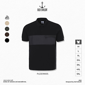 Áo polo nam phối vải Old Sailor - O.S.L NYLON POLO - 99005 - Big size upto 5XL