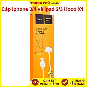 Mua Cáp IP 3/4 và Ipad 2/3 Hoco X1 - Chính hãng