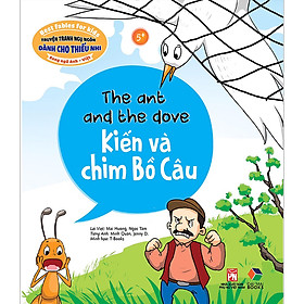 Hình ảnh Truyện Tranh Ngụ Ngôn Dành Cho Thiếu Nhi: Kiến Và Chim Bồ Câu ( Song Ngữ Anh - Việt)