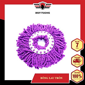 Mua Đầu bông lau nhà lẻ tròn xoay 360 độ ( Giao màu ngẫu nhiên ) cao cấp - Huy Tưởng