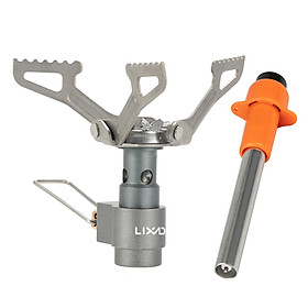 Lixada Titanium Alloy Gas Stove + Cooking Lighter