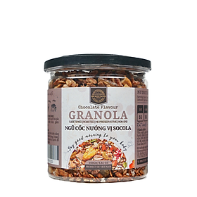 Granola - ngũ cốc healthy 3 vị tự nhiên, quế - mật ong, socola the nuts valley 250g