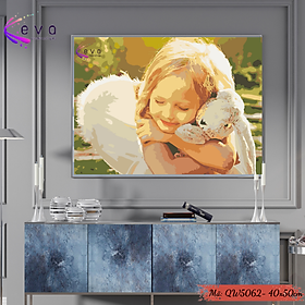 Mua Tranh Sơn Dầu Số Hoá Tự Tô Màu - QW 5062