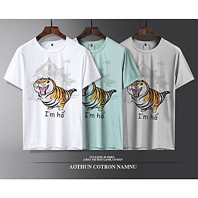 Áo thun hổ 2022 cao cấp, có Bigsize từ S đến 8XL, vải cotton mịn, mặc thoáng mát, mẫu ATNN74- Thời Trang Waoo