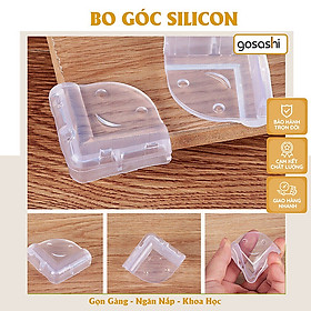 Bo Góc Bàn, Cạnh Bàn, Góc Nhọn Tránh Va Đạp, Chất Liệu PVC Thân Thiện Môi Trường, Dễ Dàng Lắp Đặt Thương Hiệu Gosashi-BGBMC