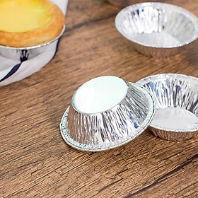Mua Set 100 Đế Cốc Chén Khuôn giấy bạc nướng thực phẩm  nướng bánh  nướng hàu...dùng trong lò nước  nồi chiên không dầu