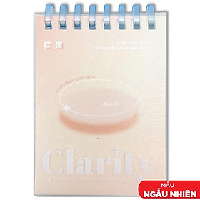 Sổ Lò Xo A7 - Kẻ Ngang - 140 Trang - Depai 042-4 - Clarity (Mẫu Màu Giao Ngẫu Nhiên)