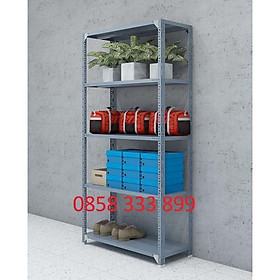 Mua Kệ Sắt Đa Năng Dài 1m x Rộng 0 3m x Cao 2m x 5 Tầng V Lỗ Lắp Ghép Để Đồ